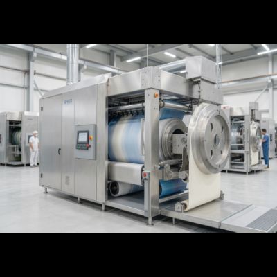 HTHP Long Tube Soft To High Flow Fabric Dyeing Machine